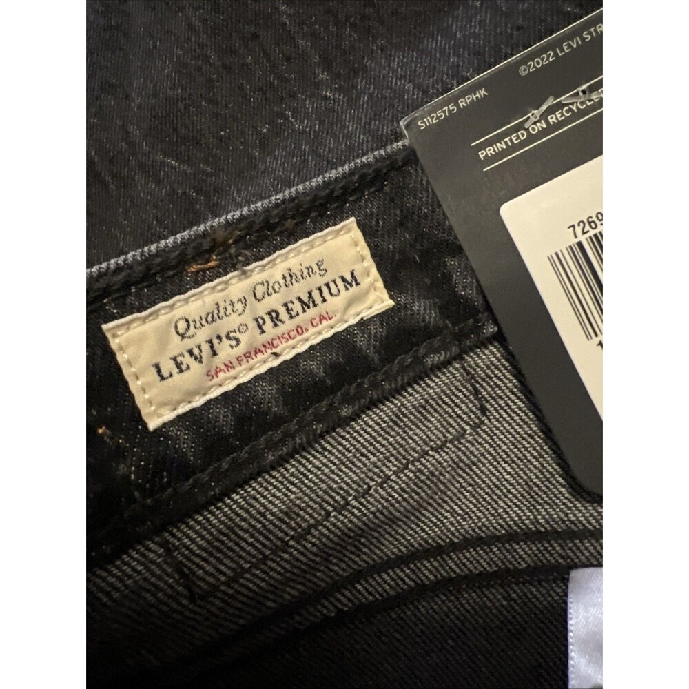 SIZE 29x29 Levis Premium Ribcage Straight Ankle Jeans - Picture 3 of 8